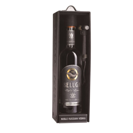 BELUGA GOLD LINE VODKA CUTIE PIELE
