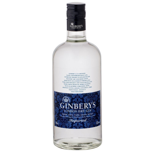 GINBERYS LONDON DRY GIN 0.7L