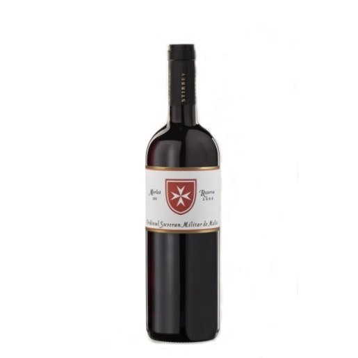 STIRBEY MERLOT RESERVA ORDINUL DE MALTA 0.75L