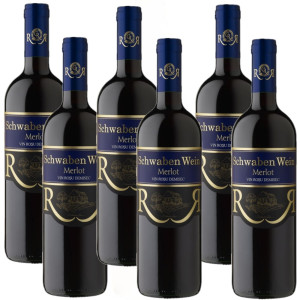 SCHWABEN WEIN MERLOT 0.75L x 6 STICLE