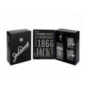 JACK DANIEL'S 2 PAHARE - TIN BOX 0.7L