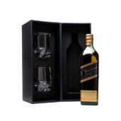 JOHNNIE WALKER BLUE CU 2 PAHARE 0.7L