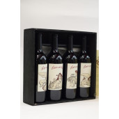NENUMITA CUPAJ SEC WOODEN BOX 4 BOTTLES 3L